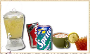 Holiday Catering Beverage items