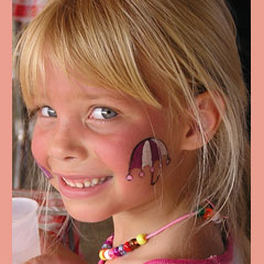 Face Painting at the Company Picnic