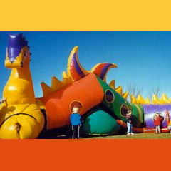 Kid's Crawl Thru Inflatable - Seaweed the Sea Monster