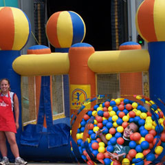 Children's Interactive Inflatables & Slides - Balls of Fun