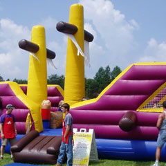 Children's Interactive Inflatables & Slides - Pirate Ship