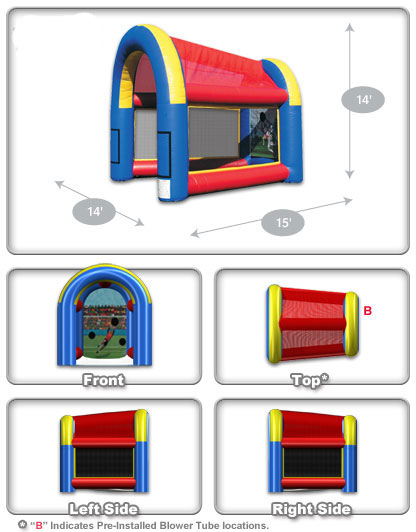 inflatable cage