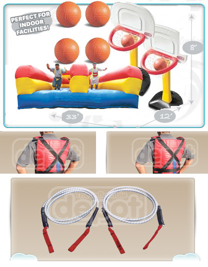 bungee basketball