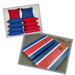 cornhole toss
