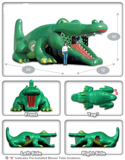 alligator inflatable
