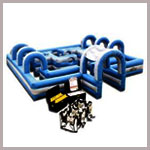 maze inflatable laser tag