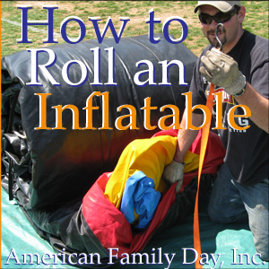 How to Roll an Inflatable