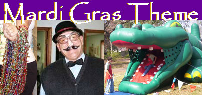 Mardi Gras Theme Company Picnic